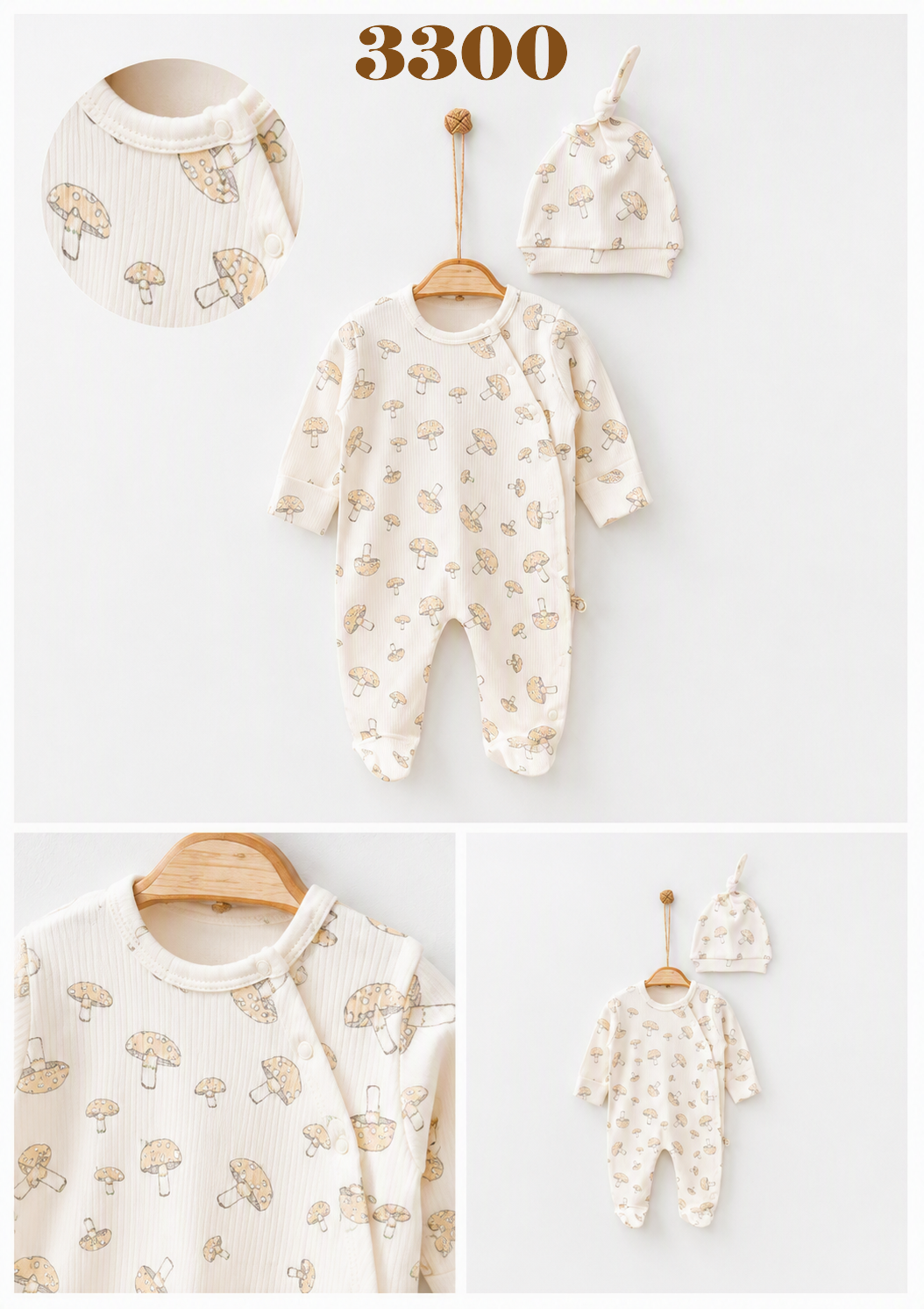 OBABY-3300 RAPORLU MANTAR TULUM 0/6 3'LÜ