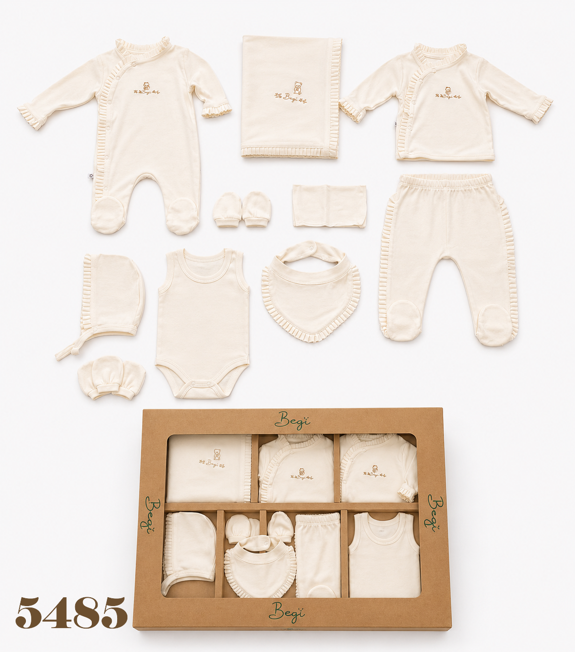 BEGİ-5485 PİLELİ 10 LU SET
