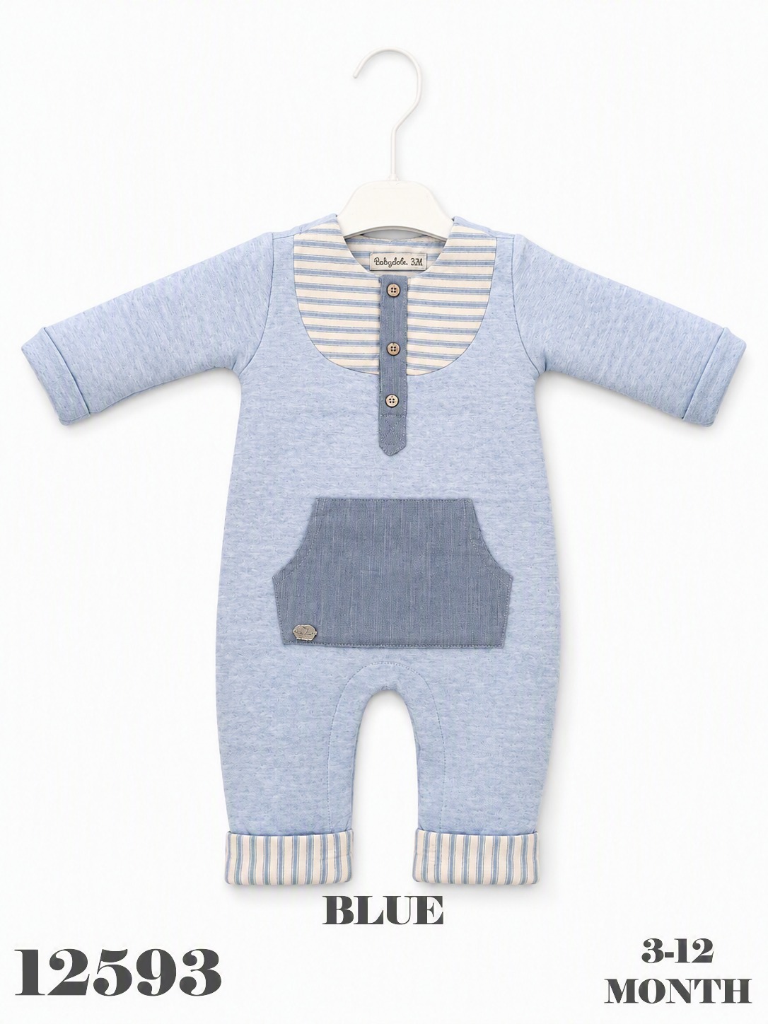 BABYDOLA-12593 TULUM 4'LÜ-BLUE *KAMPANYALI*