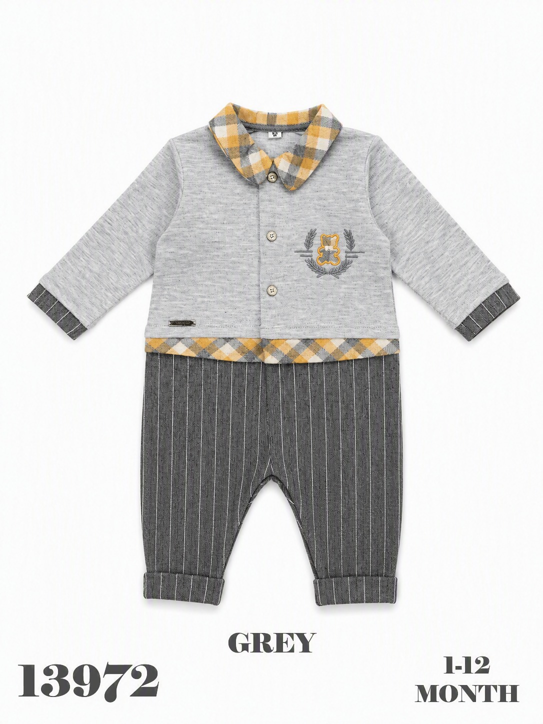 BABYDOLA-13972 TULUM GREY 5'Lİ*KAMPANYALI*