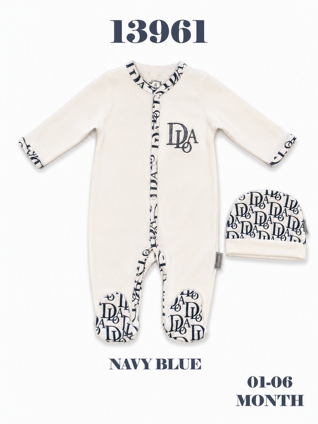 BABYDOLA-13961 *20 TULUM NAVY BLUE 5'Lİ