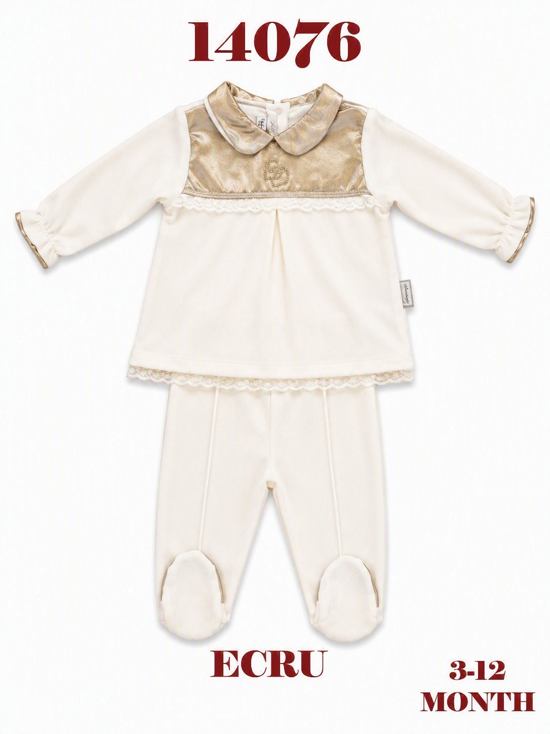 BABYDOLA-14076 ECRU TAKIM 5'Lİ
