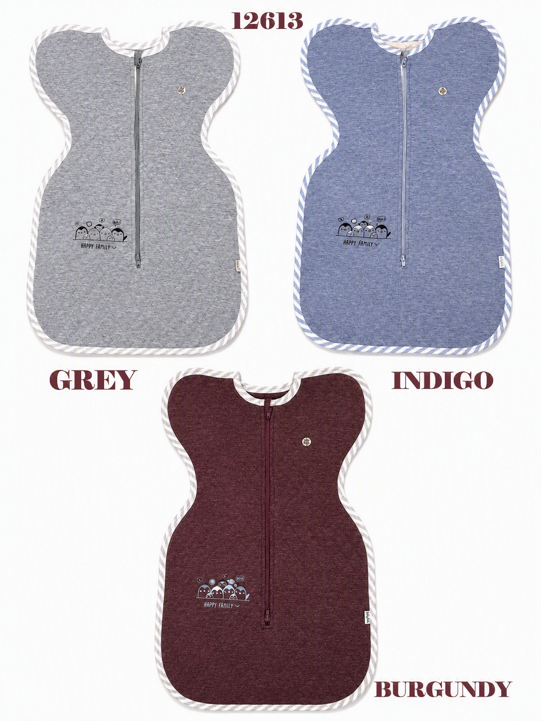 BABYDOLA-12613 KUNDAK 6'LI-BURGUNDY ***KAMPANYA***