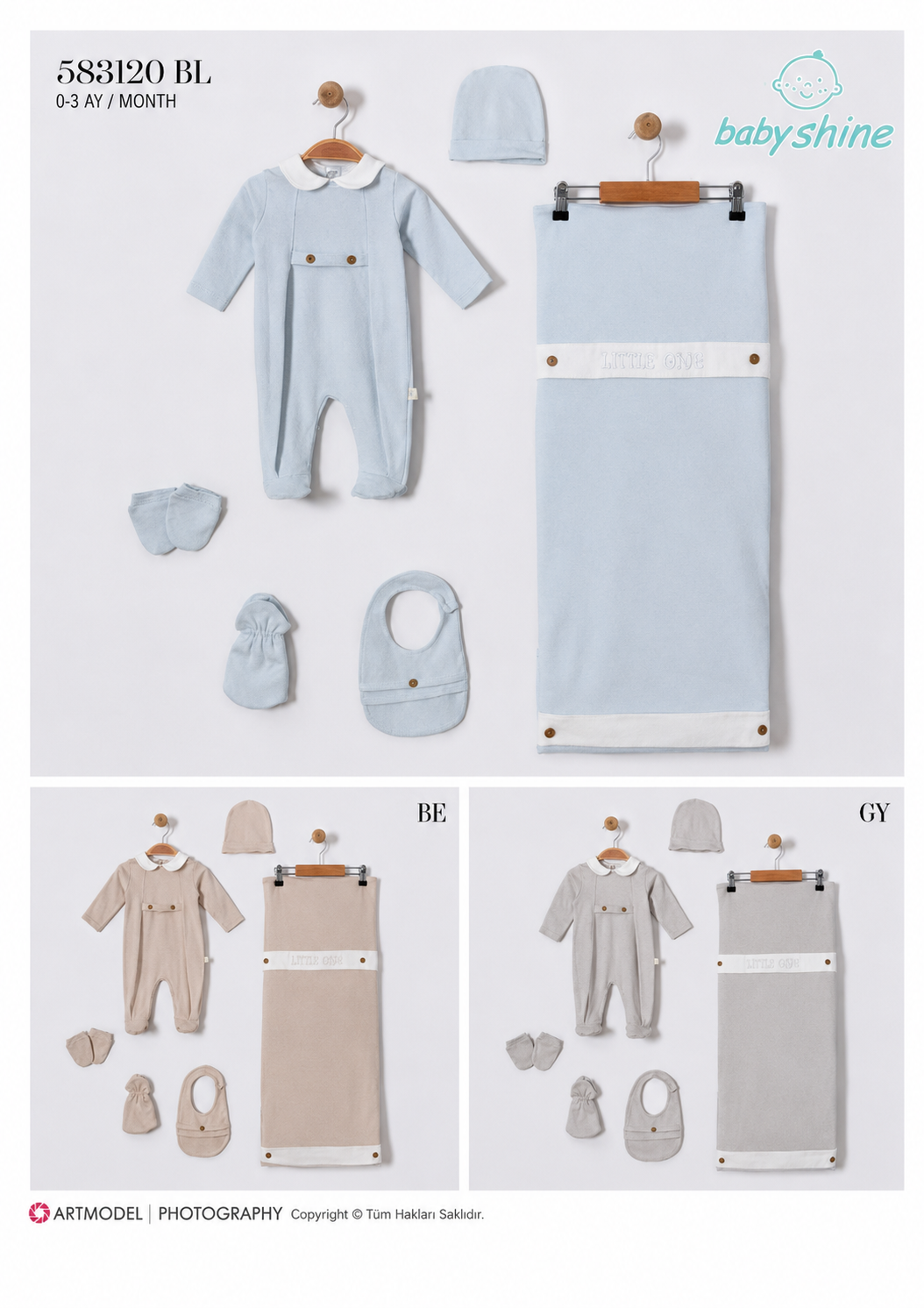 GENTLE-583120 6 LI SET BEJ