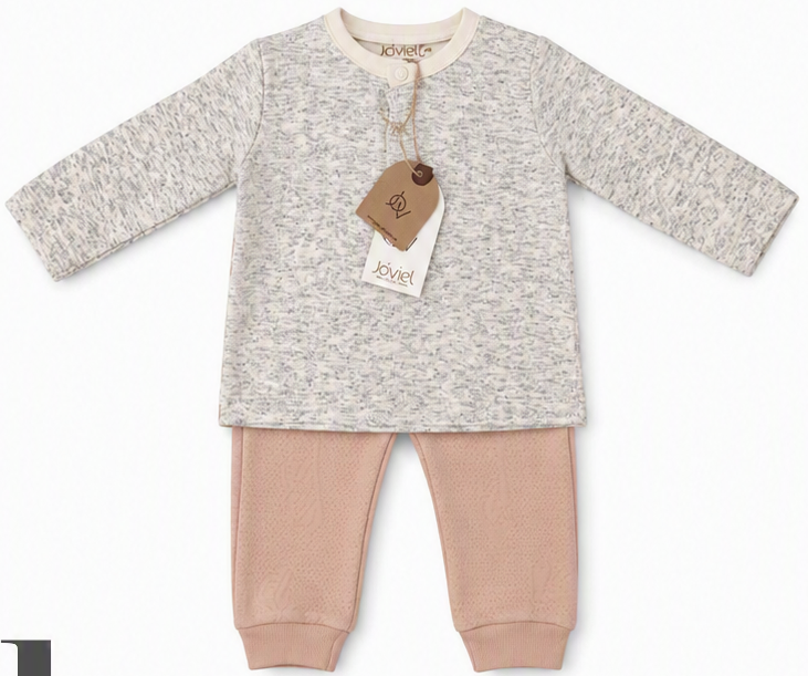 JOVİEL-581 BEBE 2 Lİ SET ROSE