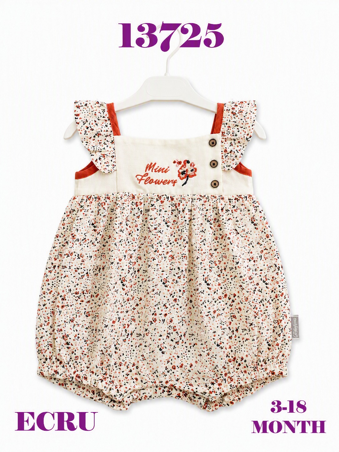 BABYDOLA-13725 TULUM ECRU 5 Lİ