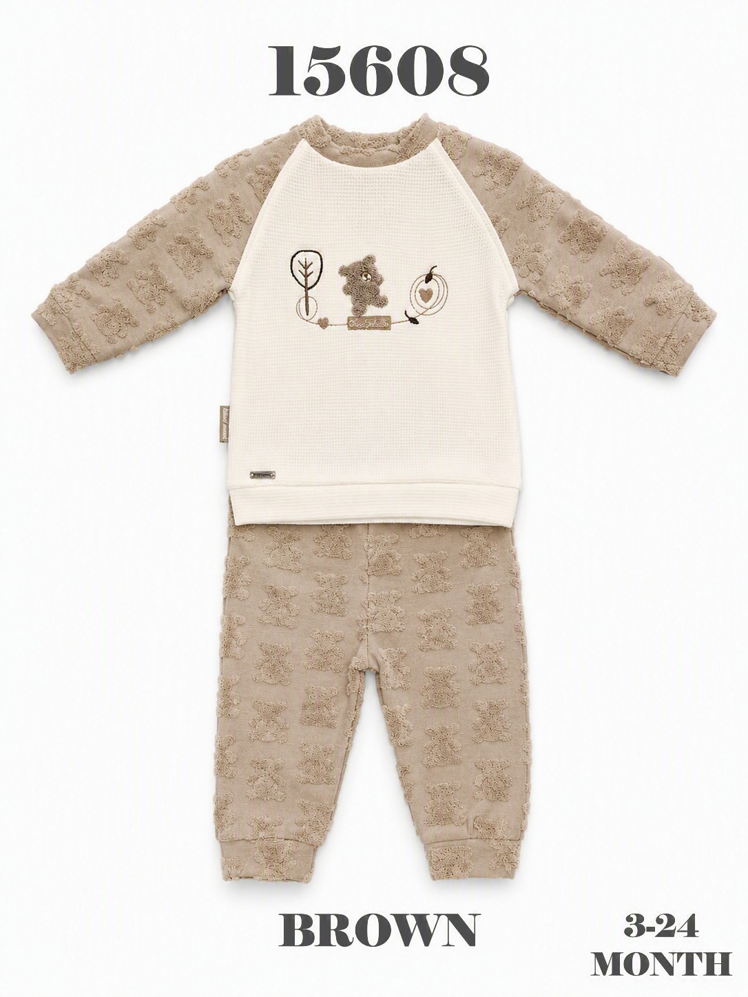 BABYDOLA-15608 2Lİ TULUM E.BROWN 5'Lİ 