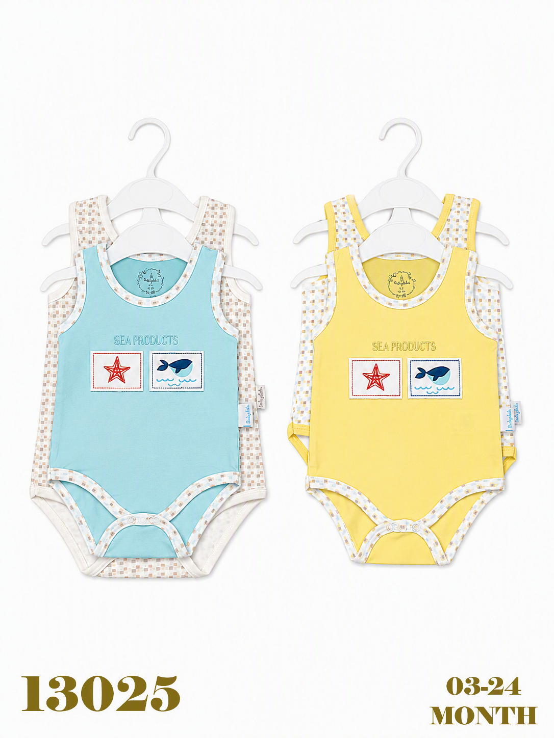 BABYDOLA-13025 BADY SET 6'LI-BLUE+**KAMPANYALI**