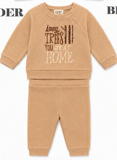 JOVİEL-104 BEBE 2 Lİ SET BEJ
