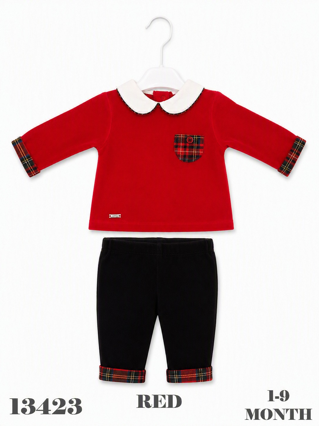 BABYDOLA-13423 TAKIM RED 5 Lİ