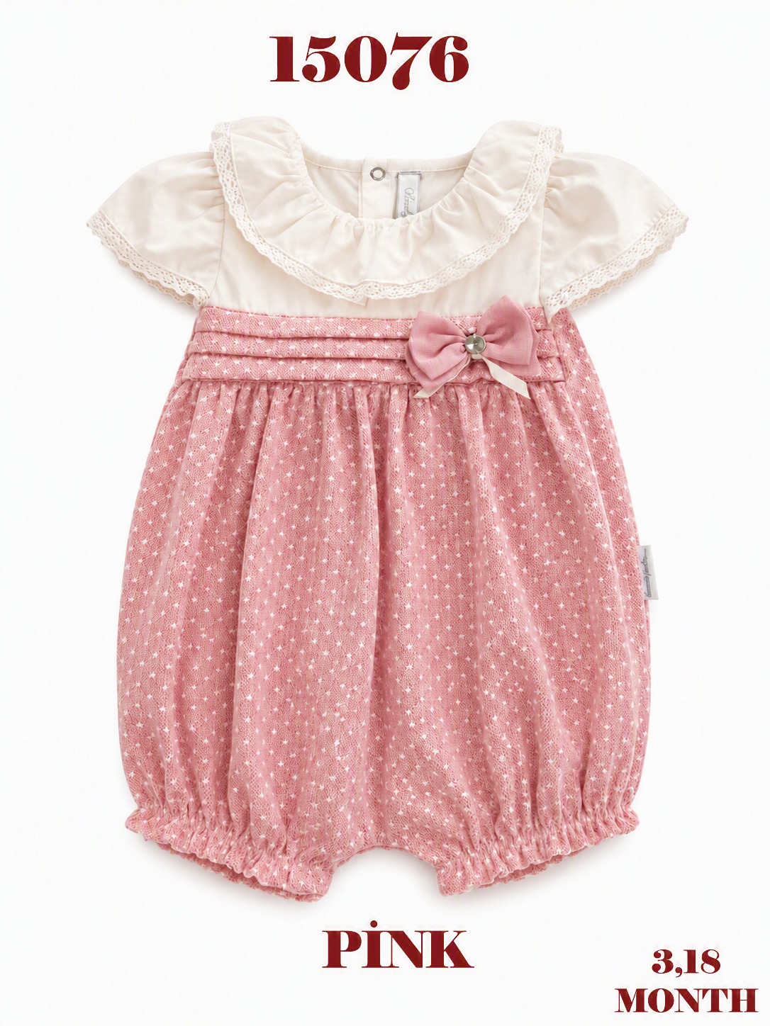 BABYDOLA-15076 TULUM PİNK 5'Lİ 3-18 AY