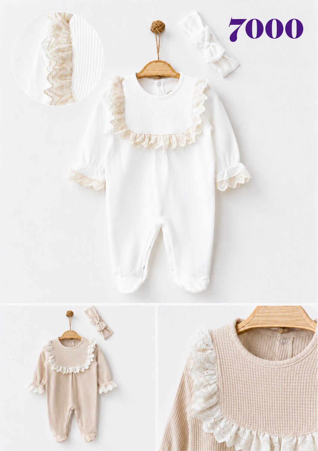 OBABY-7000 WAFFLE FİSTOLU TULUM 0/6 3'LÜ