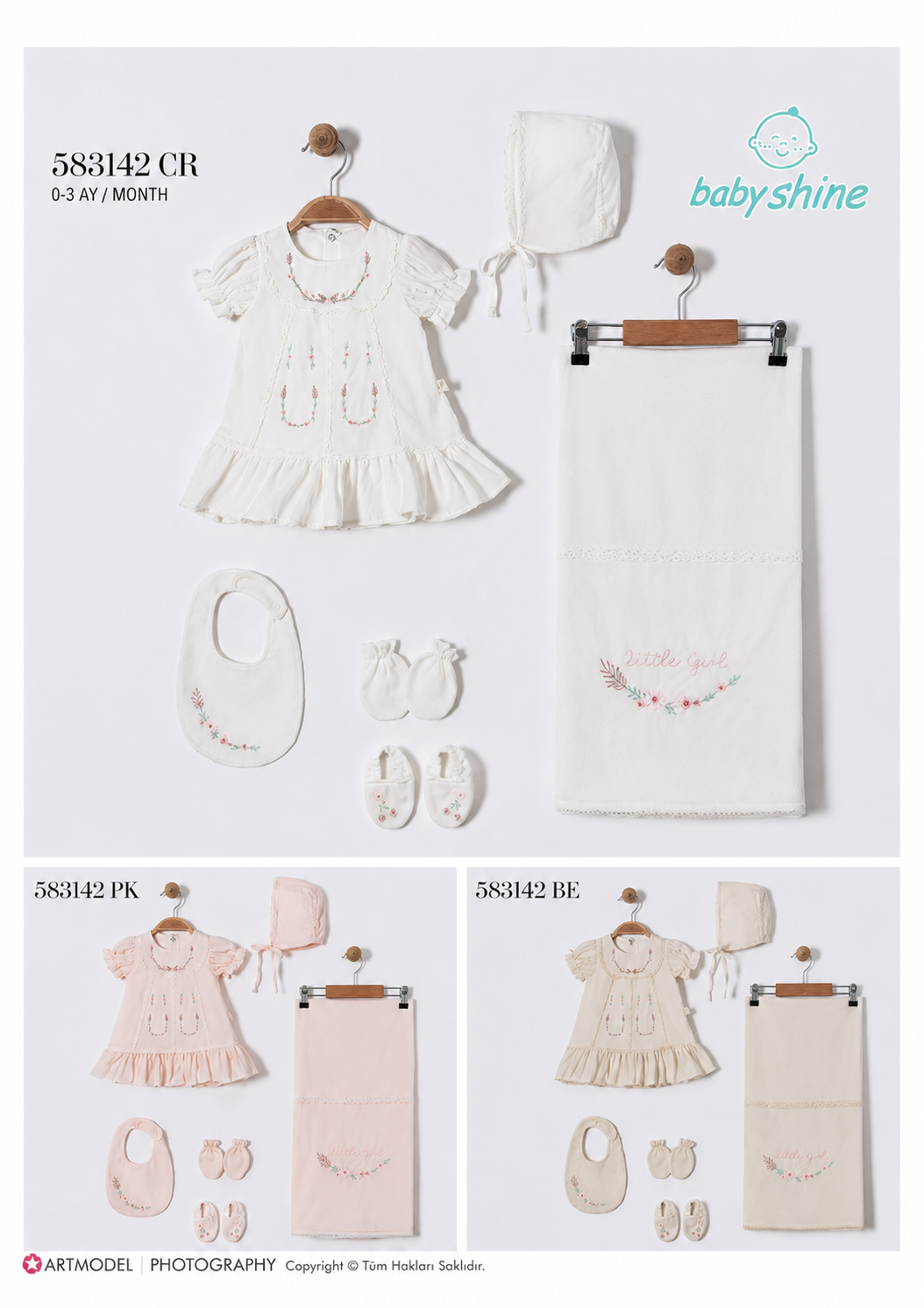 GENTLE-583142 SET 6LI ZIBIN PİNK