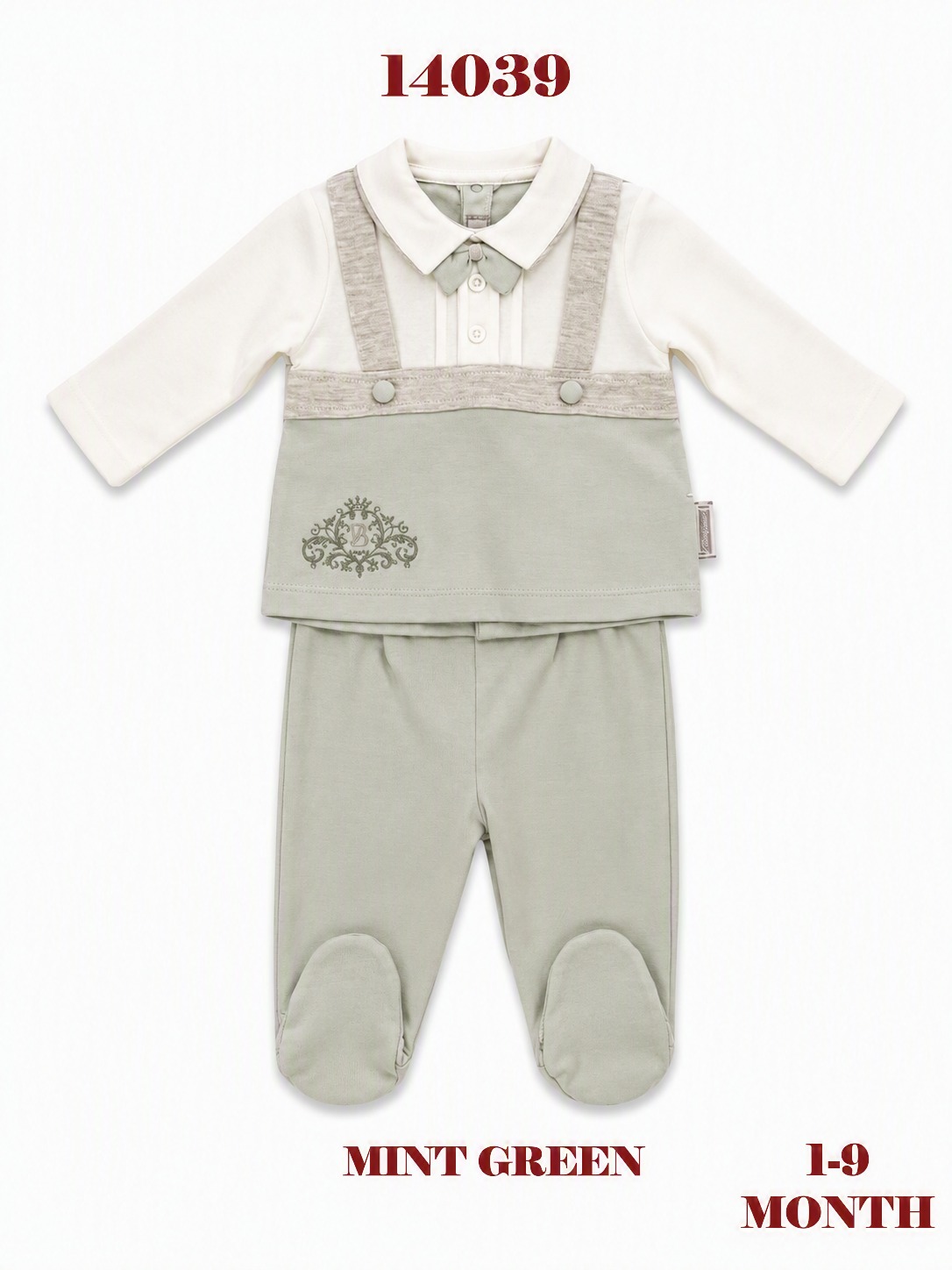 BABYDOLA-14039 *30 TAKIM MİNT GREEN 5'Lİ