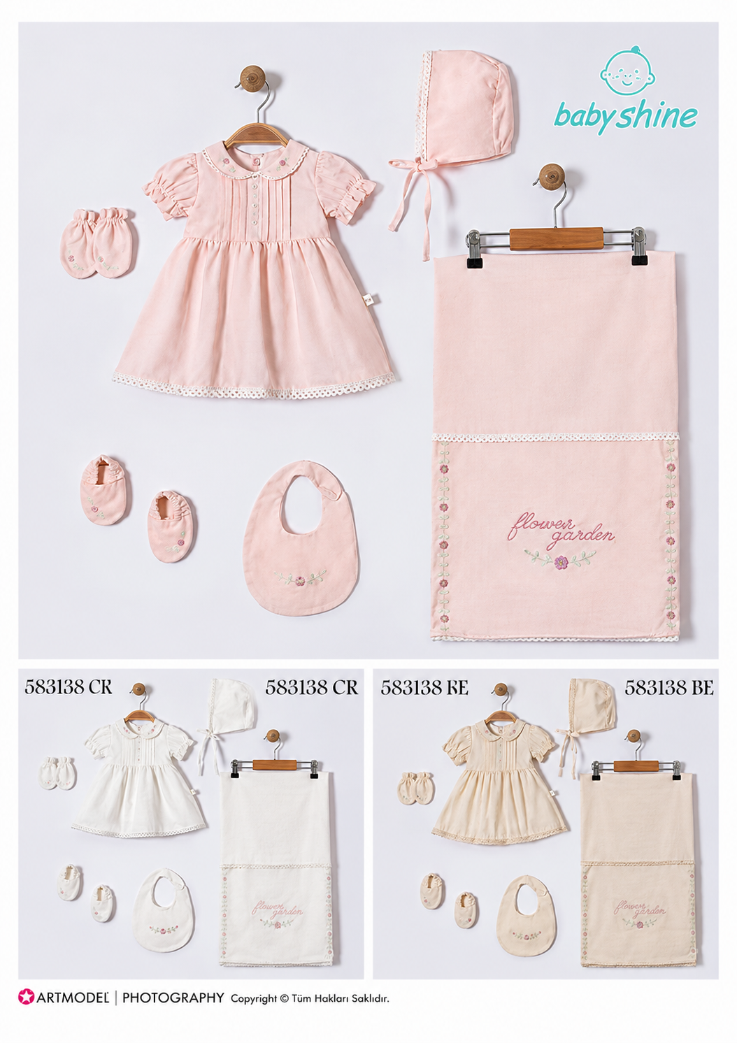 GENTLE-583138 SET 6LI ZIBIN PİNK