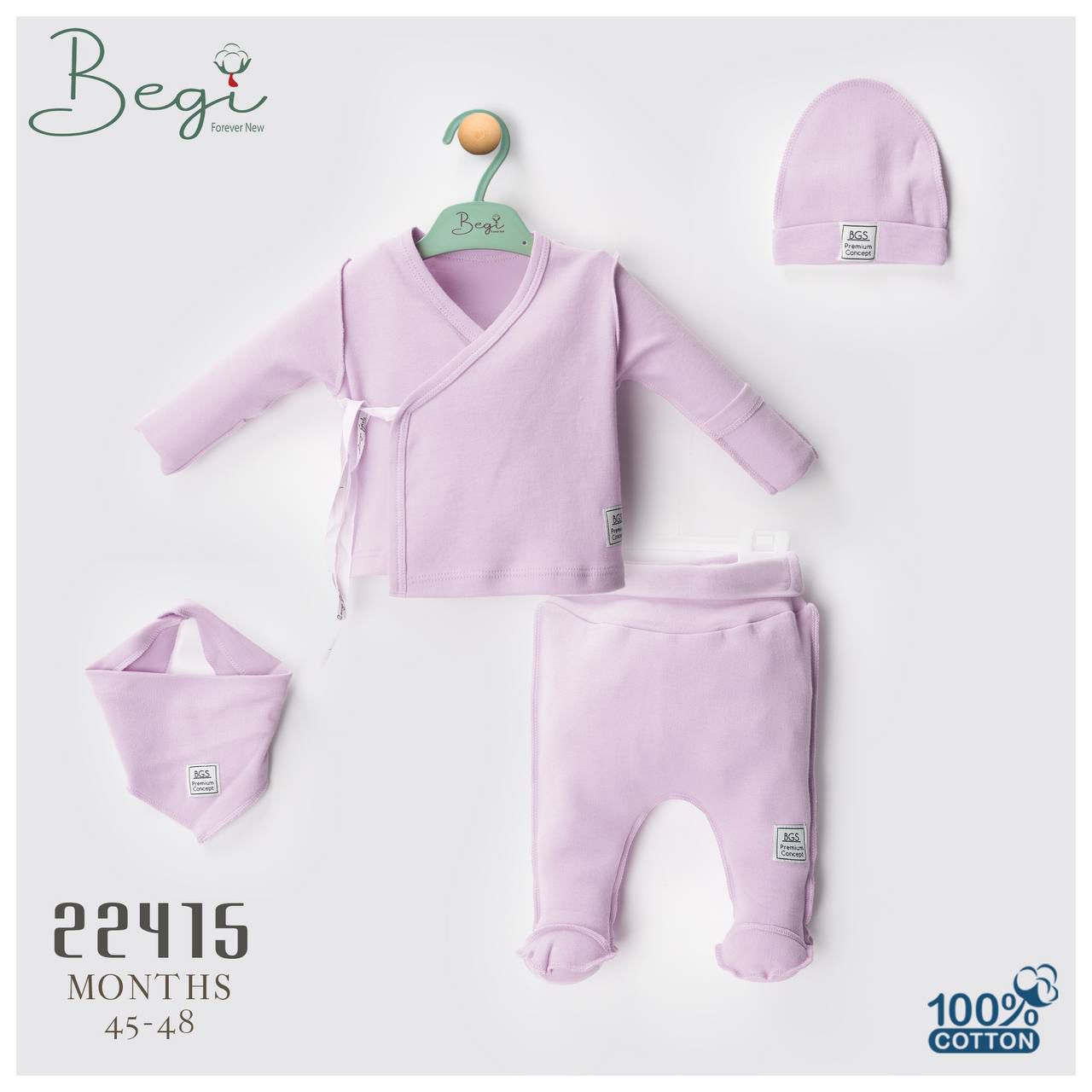 BEGİ-22415 NATURAL PRAMATURE HASTANE ÇIKIŞI 2'Lİ