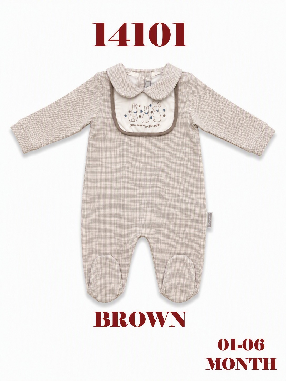 BABYDOLA-14101 *20 TULUM BROWN 5'Lİ