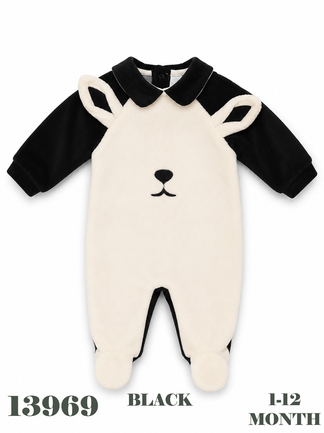 BABYDOLA-13969 TULUM BLACK 5'Lİ
