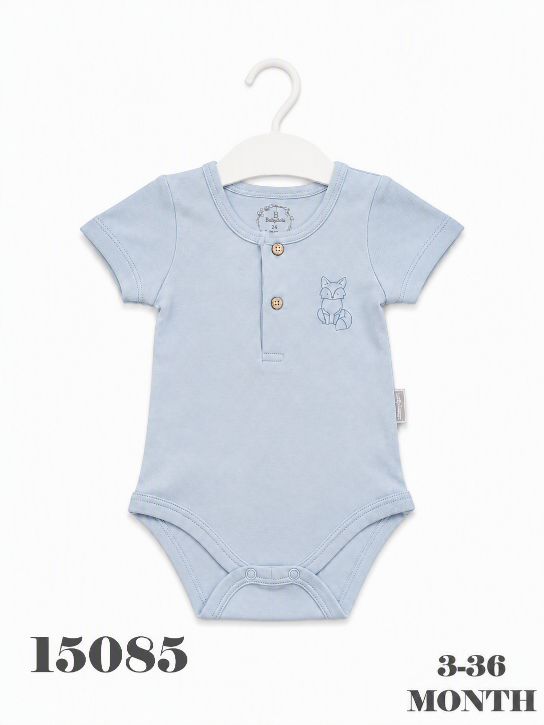 BABYDOLA-15085 BODY BLUE 6'LI 3-36 AY
