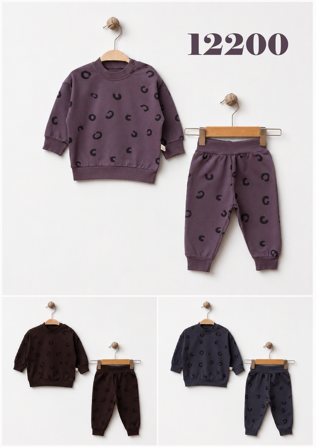 OBABY-12200 LEOPAR 2Lİ TAKIM 4LÜ