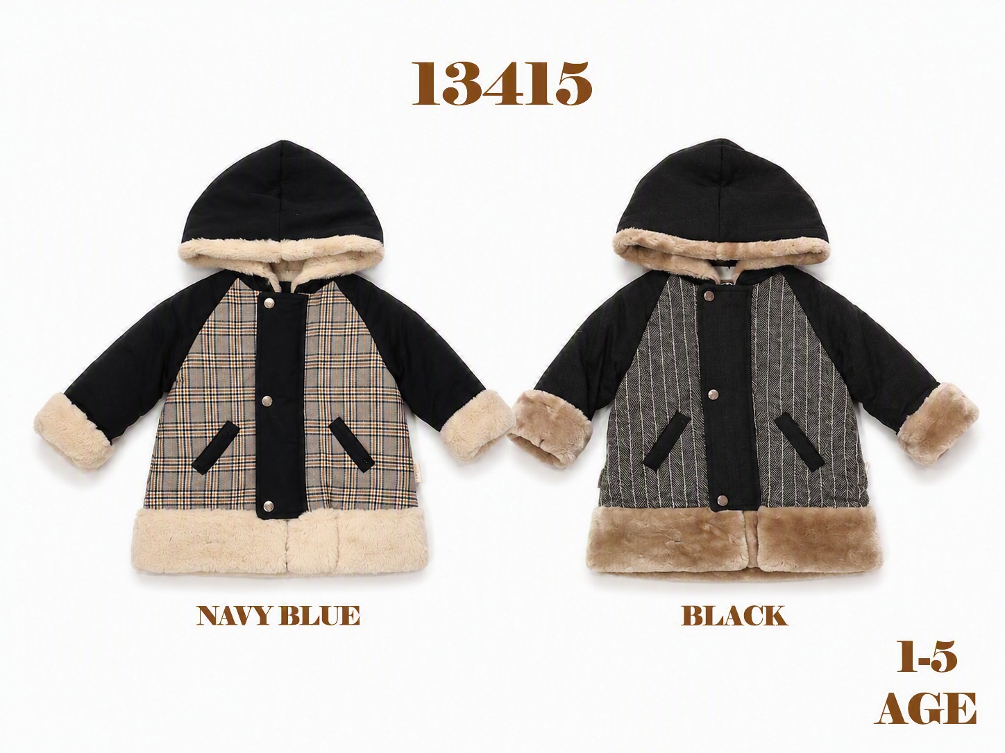 BABYDOLA-13415 CEKET NAVY BLUE 5 Lİ *KAMPANYALI*