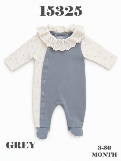 BABYDOLA-15325 TULUM PATİKLİ DARK GREY 5'L