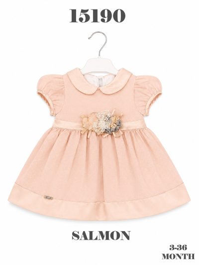 BABYDOLA-15190 *30 ELBİSE SALMON 5'Lİ