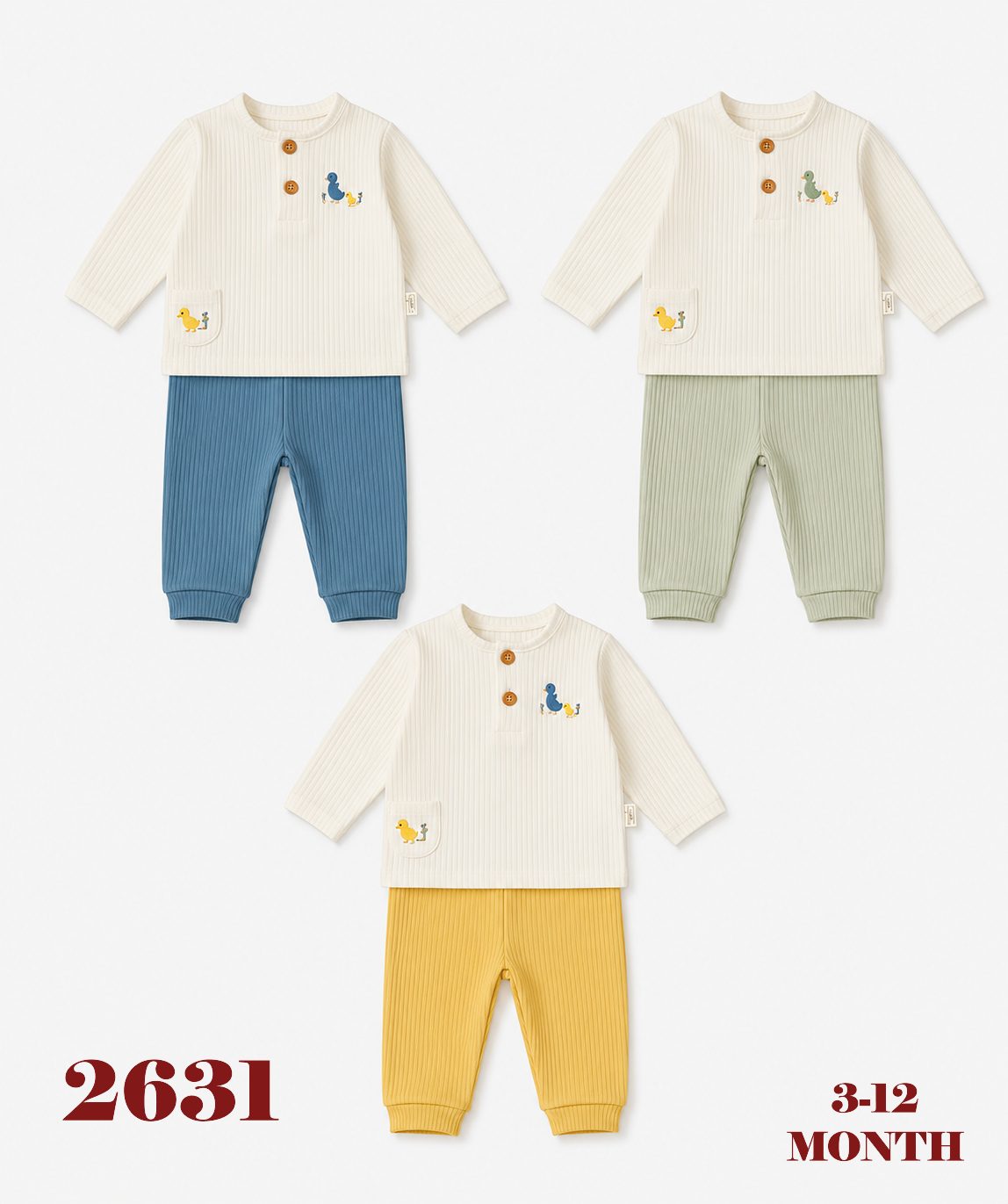 MELİSA-2631 TAKIM 3/12 AY 4'LÜ