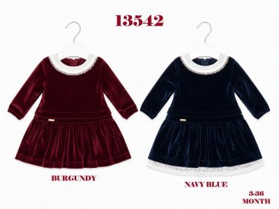 BABYDOLA-13542 ELBİSE NAVY BLUE5 Lİ *KAMPANYALI*