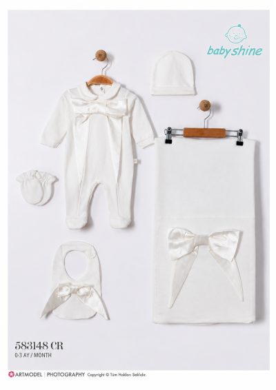 GENTLE-583148 SET 5Lİ  ZIBIN CREAM