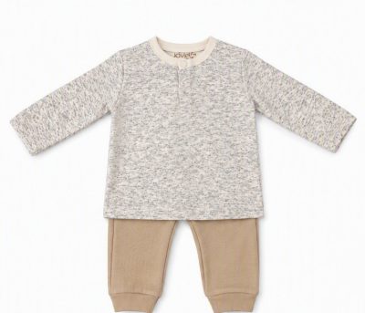 JOVİEL-581 BEBE 2 Lİ SET BEJ