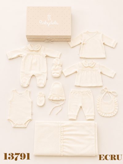 BABYDOLA-13791 HOLA 10 ZIBIN SET EKRU ***KAMPANYA***
