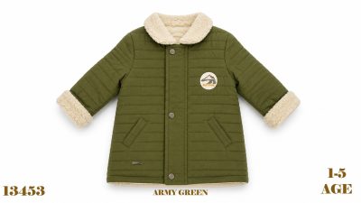 BABYDOLA-13453 CEKET ARMY GREEN 5 Lİ*KAMPANYALI*