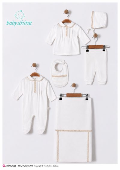 GENTLE-583110 SET 5Lİ  ZIBIN CREAM