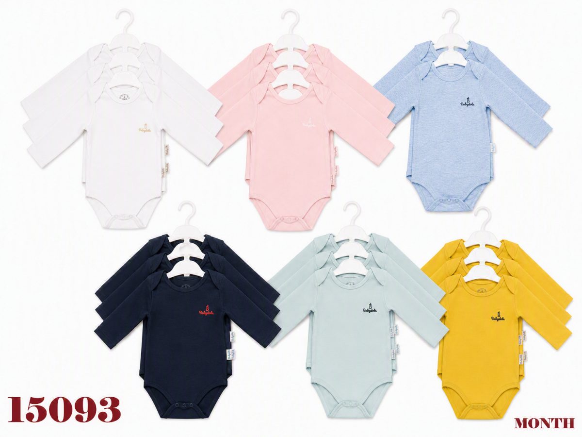BABYDOLA-15093 BODY MİX COLOR 6'LI 03-24 AY
