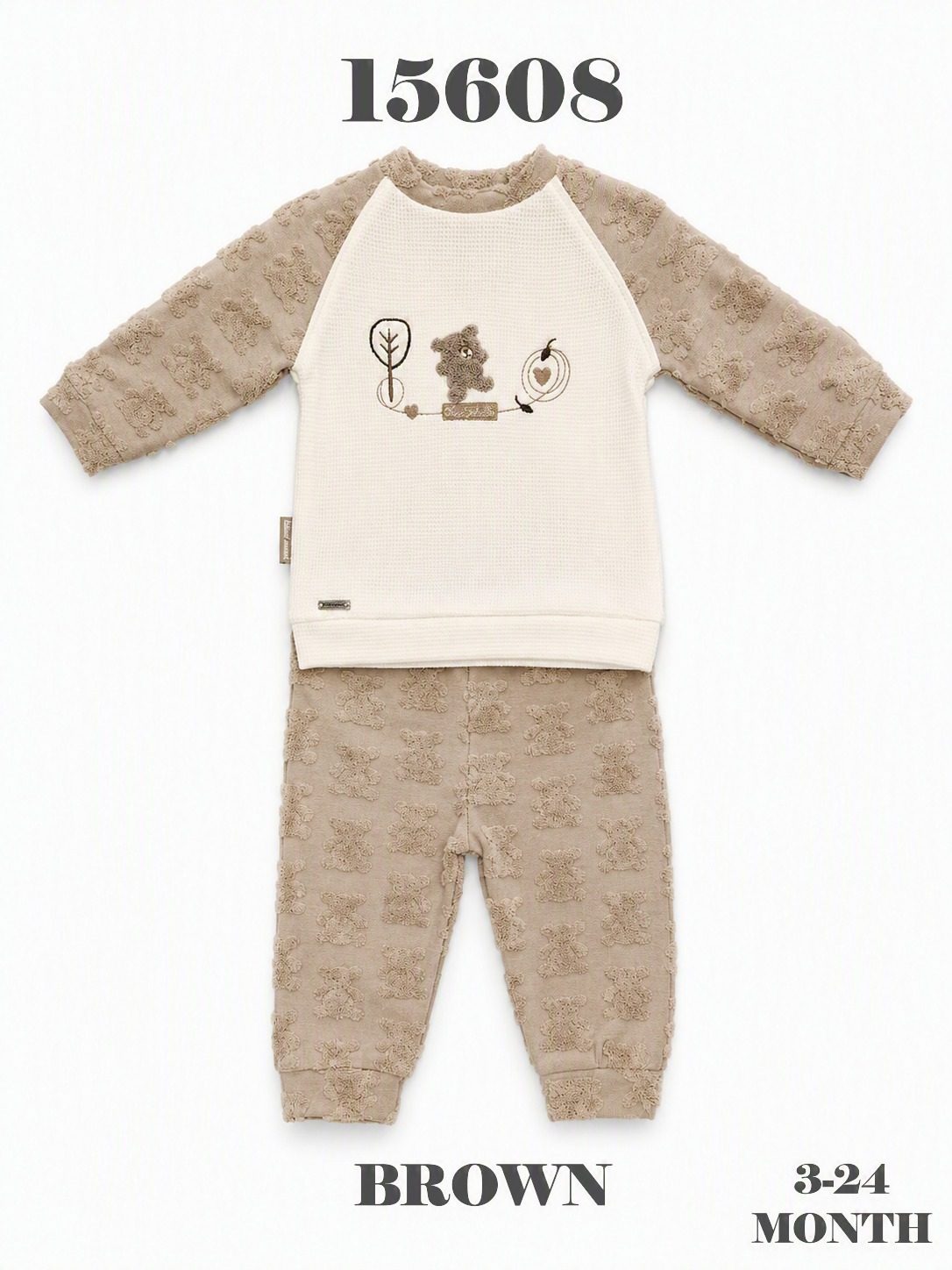 BABYDOLA-15608 2Lİ TULUM E.BROWN 5'Lİ 