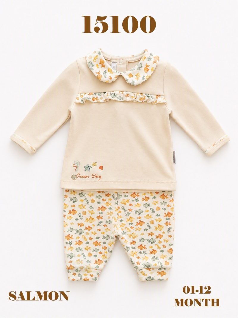 BABYDOLA-15100 TAKIM SALMON 5'Lİ 1-12 AY