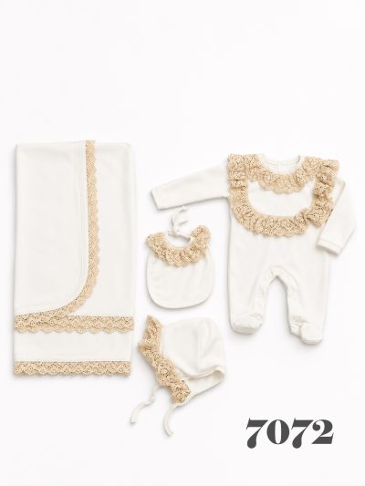 BABYHOLA-7072 4 LÜ GÜPÜRLÜ SET