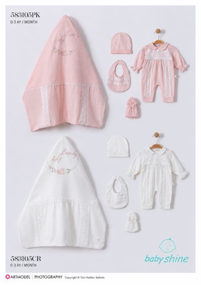 GENTLE-583105 SET 5Lİ  ZIBIN PİNK