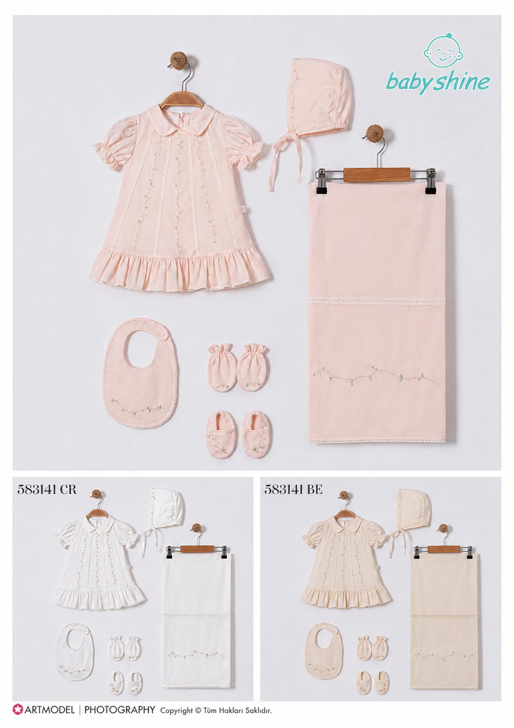GENTLE-583141 SET 6LI ZIBIN CREAM