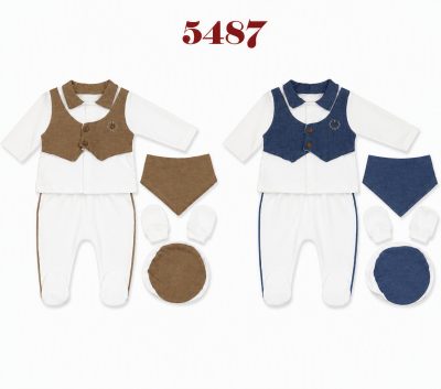 BEGİ-5487 YELEKLİ 5 Lİ SET
