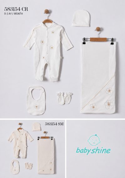GENTLE-583154 SET 5Lİ ZIBIN CREAM