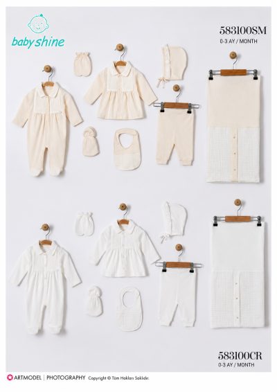 GENTLE-583100 SET 7Lİ ZIBIN CREAM