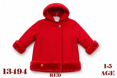 BABYDOLA-13494 CEKET  RED 5 Lİ *KAMPANYALI*