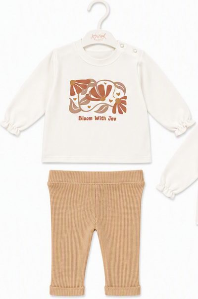 JOVİEL-103 BEBE 2 Lİ SET BEJ
