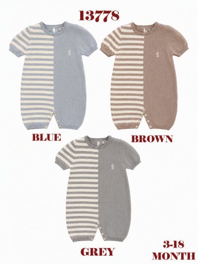 BABYDOLA-13778 TRİKO TULUM GREY 5 Lİ++++++