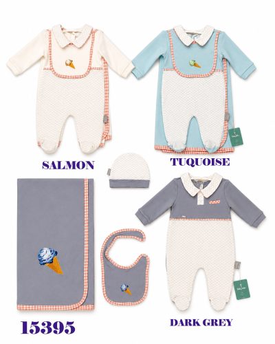 BABYDOLA-15395 SET 4'LÜ ERKEK MİNT