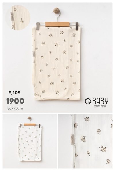 OBABY-1900 PAMUK DESENLİ BATTANİYE